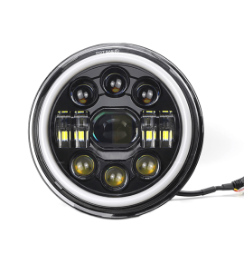 7-inch motorcycle lighting lamp.  For Harley Davidson FLD Yamaha Road Star, Jeep Land Rover Hummer 30 Wled Headlights