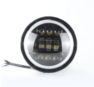 7-inch 30 Wled motorcycle lighting lamp.  For Harley Davidson / BMW / Ducati Motorcycle Jeep Headlamps Lamen 3000 lm Spotlight Wrangler Work Ligh