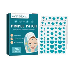 West&Month Hydrocolloidal Acne Patch, Repair Acne Acne Cleansing Invisible Breathable Waterproof Acne Cleansing Concealer