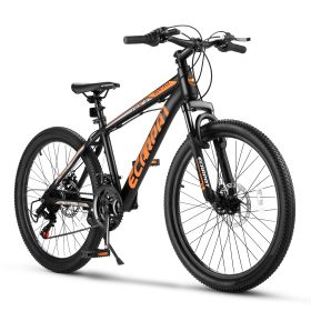 Bicycle A24299-BLACK-ORANGE (Option: Black orange)