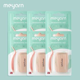 5 Packs Orthodontic Protective Wax (Flavor: strawberry)